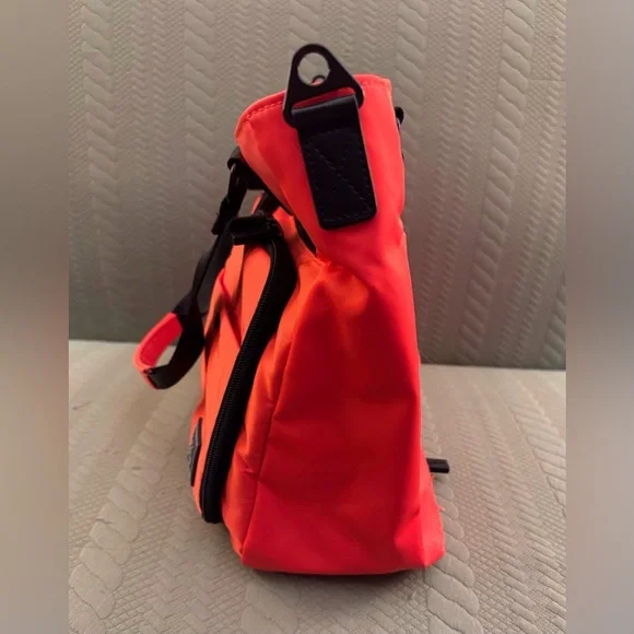 IHKWIP Cargo Catchall Tote Purse Blood Orange Color EUC - Picture 8 of 15